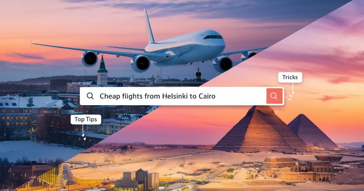 The Ultimate Guide to Booking Cheap Flights from Helsinki to Cairo