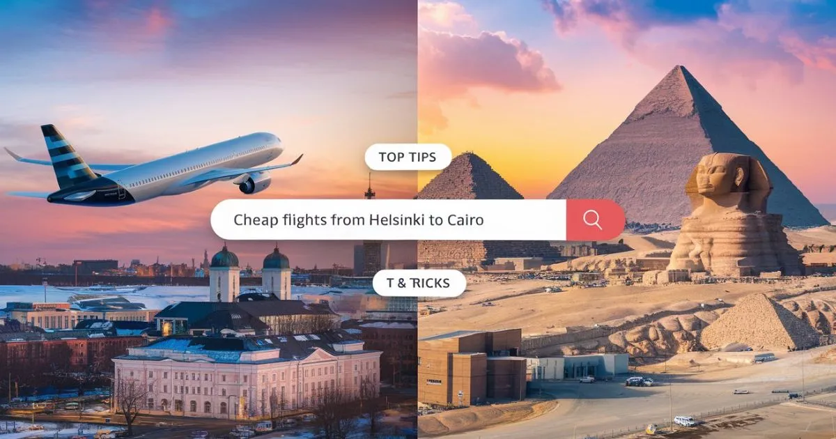 cheap flights from helsinki to cairo