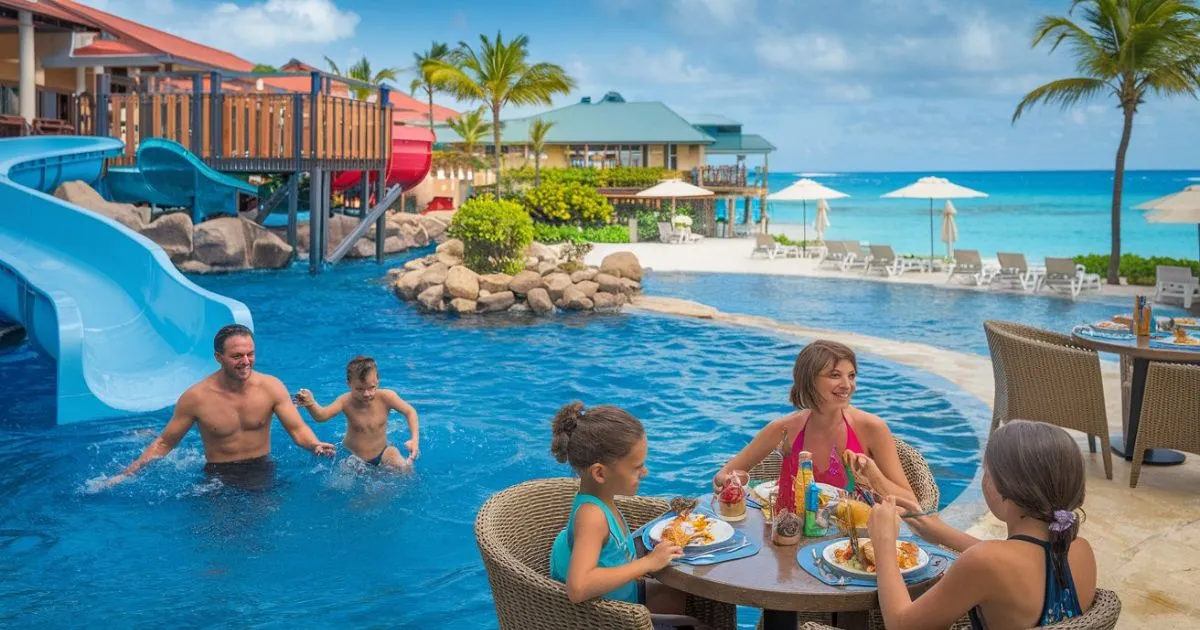 flying offer - best caribbean all-inclusive resorts for families